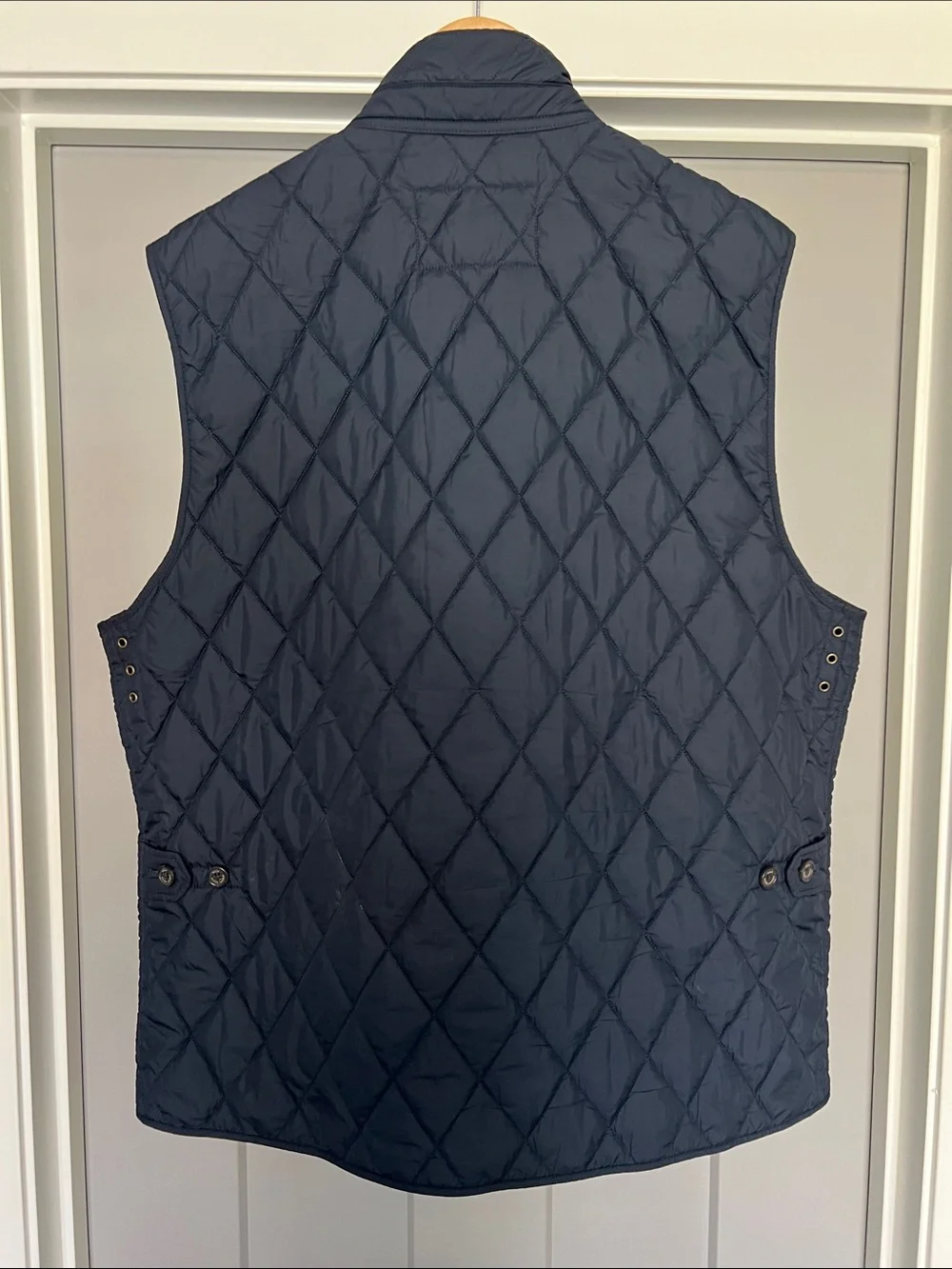Polo by Ralph Lauren Navy Diamond-Quilted Men's Vest Size XL